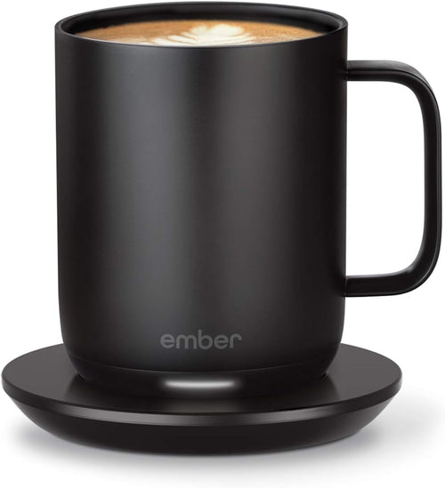 Ember Charging Coaster 2, Wireless Charging for Use with Ember Temperature Control Smart Mug, Black